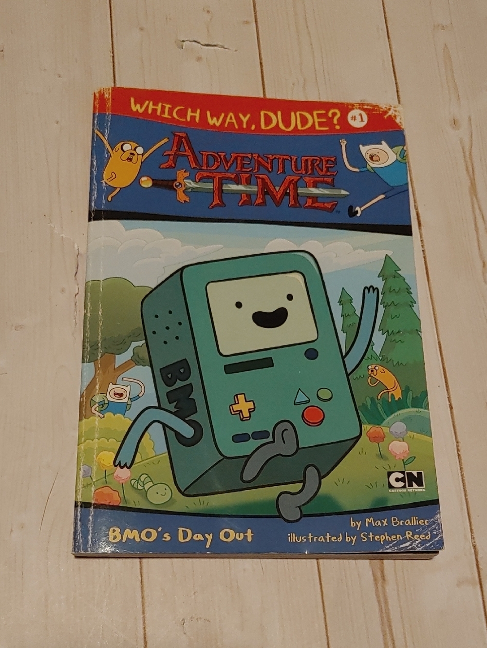 Adventure Time. BMO's Day Out Children Chapter Book By Max Brallier